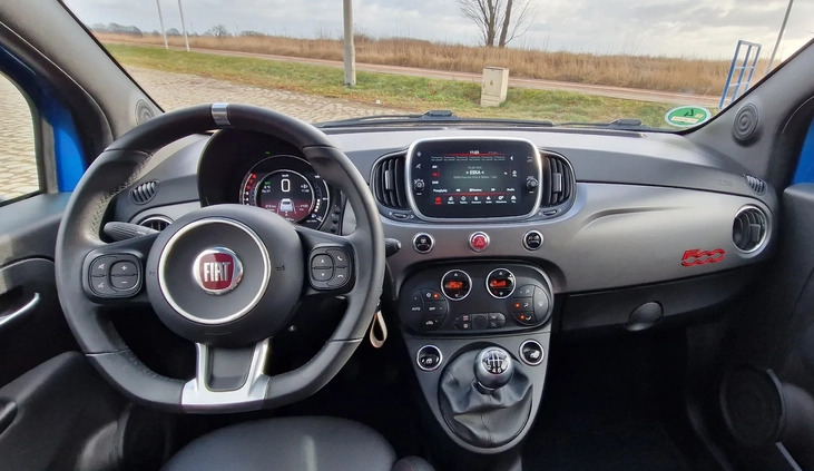 Fiat 500 cena 52000 przebieg: 14500, rok produkcji 2021 z Radomyśl Wielki małe 56
